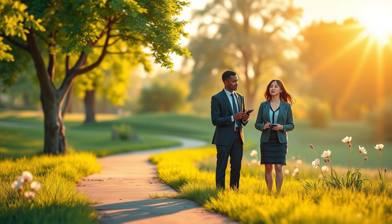 A calm, light-filled scene representing emotional growth and steady support
